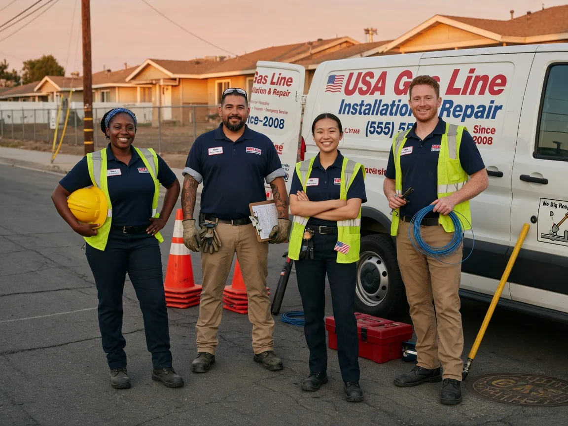 Gas Line Installation company in Pennington, MN
